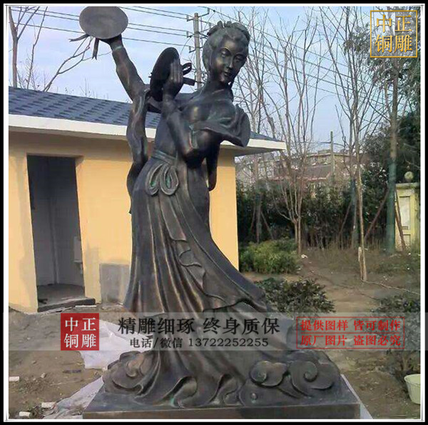 电母神像|铸铜电母雕塑