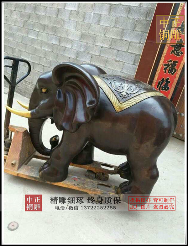 铜大象|铸铜大象