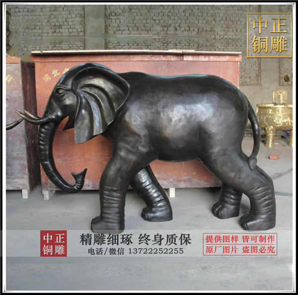 铜大象制作