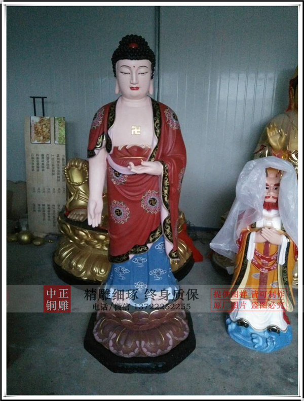 仿铜佛像