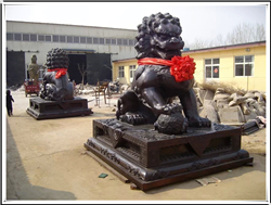 北京故宫狮