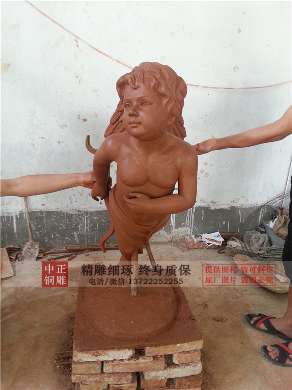 小天使铜雕