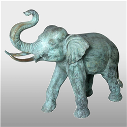 铜大象工艺品摆件