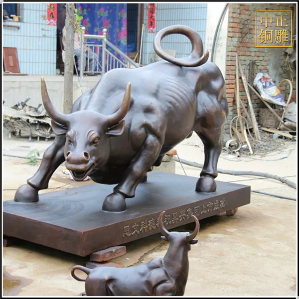 定制铜牛雕塑