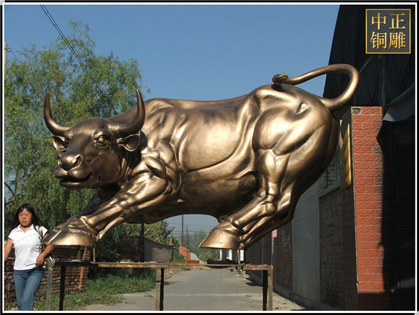 大型铜牛铸造加工
