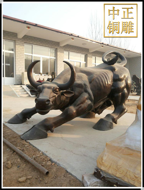 大型铜牛铸造