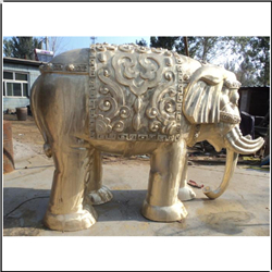 大型鎏金铜大象
