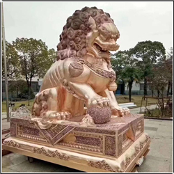 大型铸铜狮子