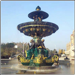 小区欧式喷泉雕塑