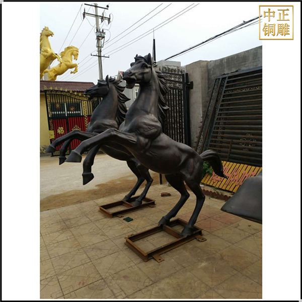 1米铜马雕塑