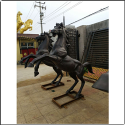 1米铜马雕塑