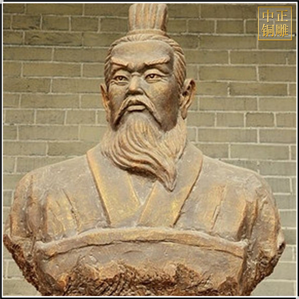 曹操半身像铸造.jpg