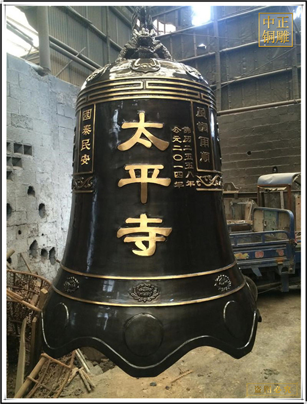 大型铜钟铸造