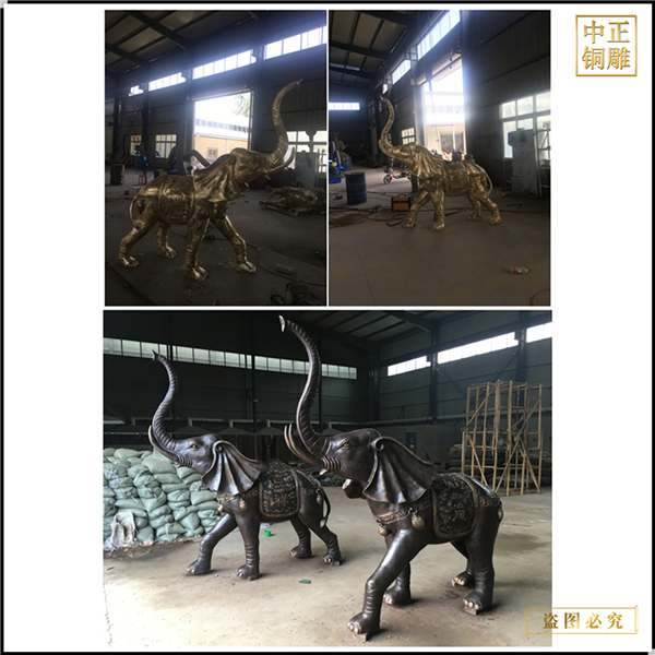 铜大象雕塑厂家供应