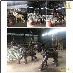 铜大象雕塑制作厂家