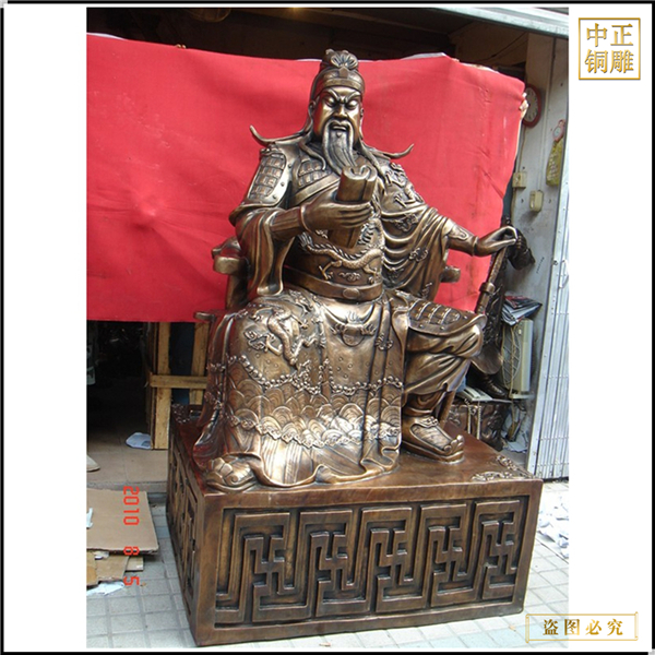 关二爷铜雕塑铸造厂家