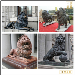 欧式铜狮子铸造