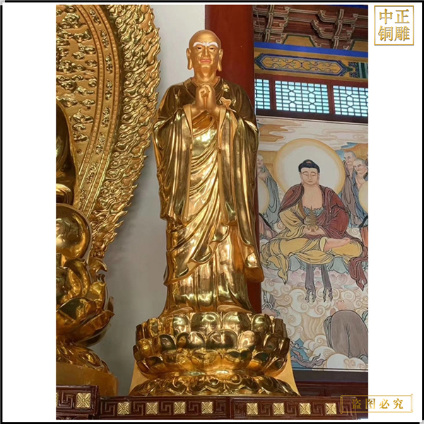 大型2米地藏王铜像铸造厂