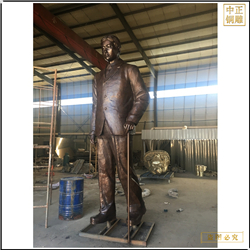 2米高熊希龄雕塑铸造