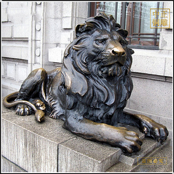 动物铜狮子雕塑