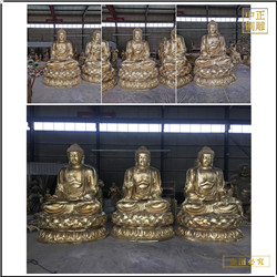 2米释迦牟尼佛铜像