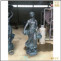 西方欧式自由女神雕塑摆件