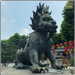 景观铜獬豸雕塑定制