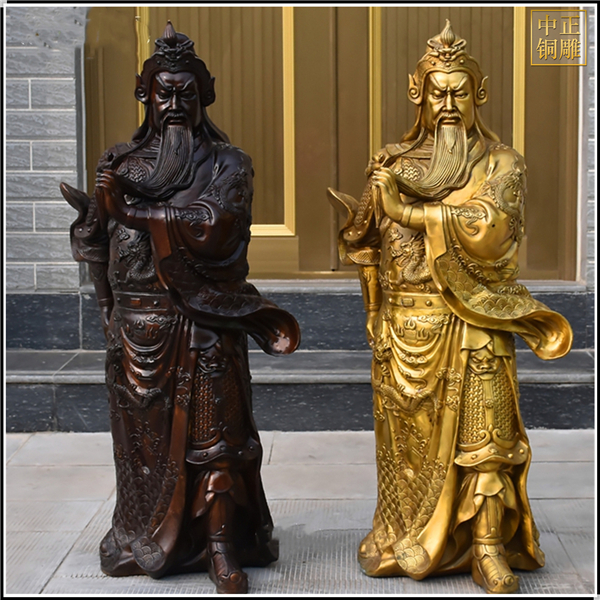 1.8米纯铜关羽雕像